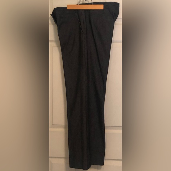 Sandro Sportswear Heathered Gray Ladies Dress Straight Leg Dress Pants - Picture 2 of 10